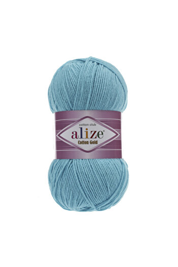 Alize Cotton Gold 5 Pieces 55% Cotton - 45% Acrylic / 100 Gr - 330 M 287 Turquoise