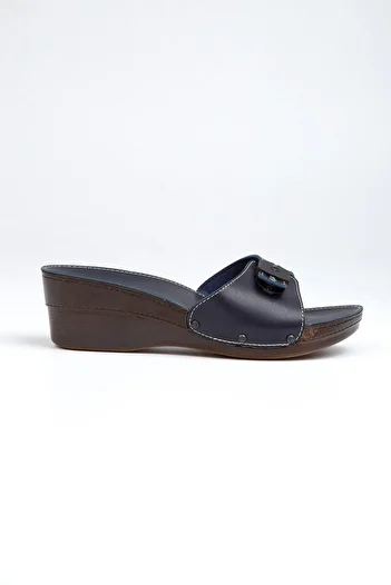 Pierre Cardin ® | PC-7011-3485 Синій - Жіночі тапочки