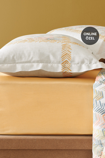 Puffy Leora Çift Kişilik Triola Set - Somon