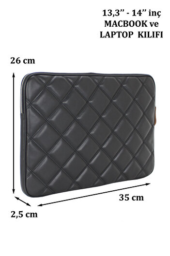Case Club Чохол для ноутбука Macbook Air Pro 13 і 13,3 дюйма, чорний, з капітоне