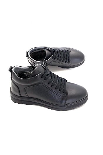 Derilax Ανδρικές μπότες από γνήσιο δέρμα Cold Proof Shearling