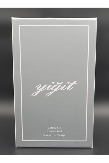 Yiğit SEA Model 60 Pieces Stainless Steel 12 Person Spoon Cutlery Set