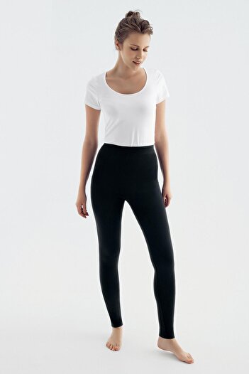 Artış Women's High Waist Stretchy Steel Knitted Leggings CLK01