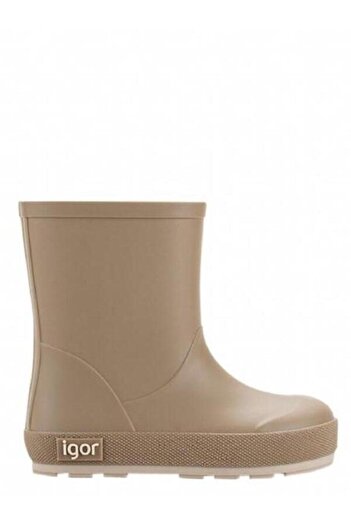 IGOR YOGI TK ELMWOOD MILKY BROWN CHILDREN'S WINTER RAIN BOOTS