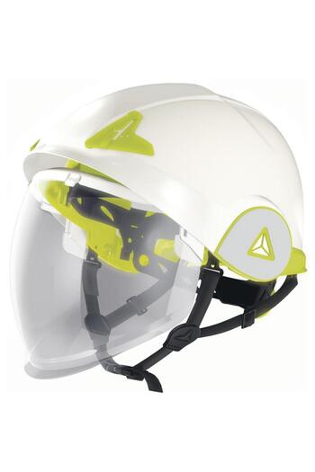 Delta Plus Onyx2 Retractable Double Shell Electric Arc Visor Safety Hard Hat