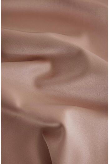 MEECY Beige Satin Skirt