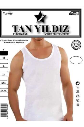 Tan Yıldız Tan White Star Athlete 6 Pack