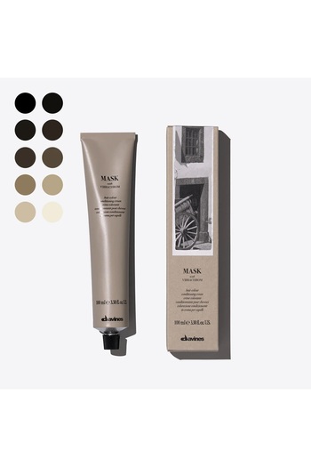 Davines Mask with Vibrachrom Parabensiz Solmayan Saç Boyası 3.38oz (2,0-Çok Koyu Kahve) BSecrets-Y59