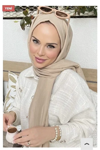 VALOR Latte Brand Cotton Shawl