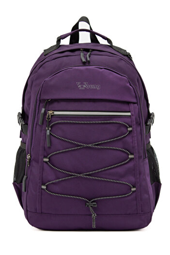 KAFF Αδιάβροχο σακίδιο πλάτης Young 51537 Purple Purple Unisex με πολλές τσέπες