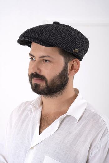 Göreme Aksesuar Winter British Cap Flowy Peaky Blinders Model