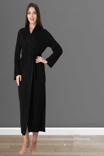 Puerpera Effortt Pregnant Postpartum Long Dressing Gown 3037