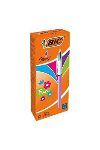 Bic 4 Colors Fun Body Lilac Ballpoint Pen