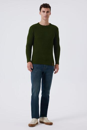 Lee Cooper Fonzo Men's Sweater Khaki