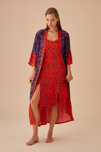 SUWEN Twin Long Dressing Gown