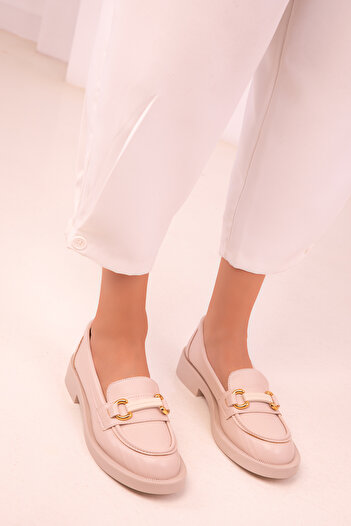 SOHO Beige Women's Casual Shoes 18393