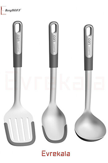 Berghoff Shop Ladle Set Berghoff Ladle-Spoon-Spatula Serving Set - Authorized Seller - 3-Piece