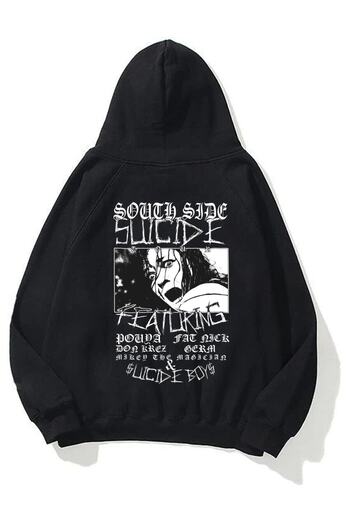 Adrift Unisex Suicideboys South Side Black Sweatshirt Trndz357
