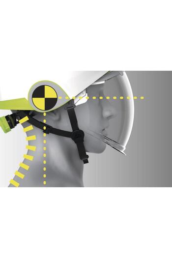 Delta Plus Onyx2 Retractable Double Shell Electric Arc Visor Safety Hard Hat
