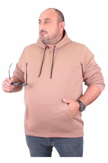Starbattal Ανδρικό Basic Sweat Hooded 11700 ΜΕΓΑΛΟ ΜΕΓΕΘΟΣ ΚΑΦΕ