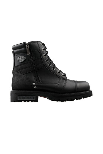 Harley Davidson 025M100637 Ανδρικές μπότες casual 025M100637-CARTER-BLACK-DERI Μαύρο