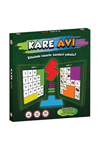 Tes Yayıncılık Kare Avı Oyunu (ne Kadar Zekisin)
