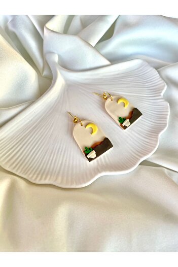 TREND Miyamila Collection Desert Themed Polymer Earrings