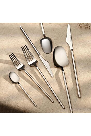 Emsan Fork Spoon Knife Set 84 Pieces Luxury Boxed Destrier