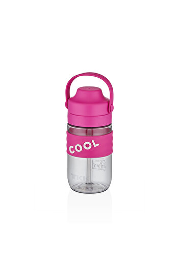 Vagonlife TKK 550ml Cool Silicone Body Children's Water Bottle with Soft Straw