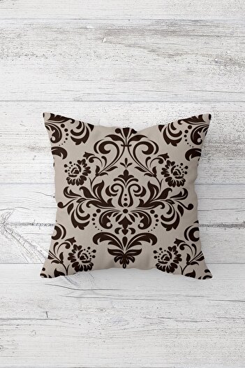 on the clouds Etnil Shawl Patterned Ottoman Concealed Zippered Throw Pillow Cover Sofa Pillow Cover Set (4 PCS)