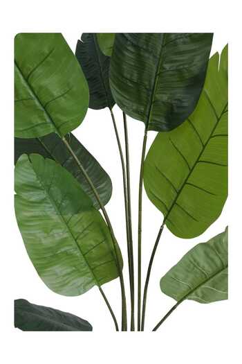 Bahçem Arborele artificial Bananierul Artificial Starliçe din lemn decorativ cu ghiveci 200cm