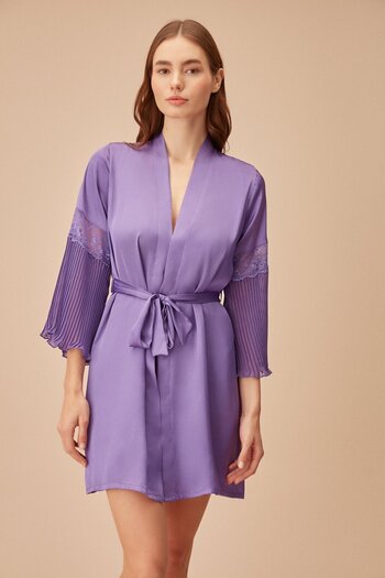 SUWEN New Romantic Bride Dressing Gown