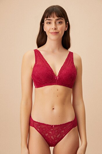 SUWEN Lacy Soft Lace Bra