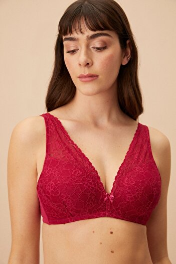 SUWEN Lacy Soft Lace Bra