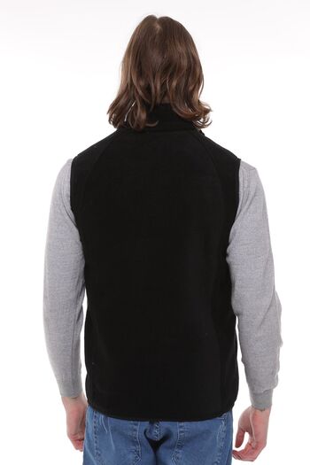 Uniprom Polar Vest 3 Pockets Black Men's Work Vest