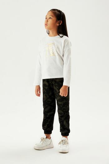 Tyess Girl's Patterned Sweatpants