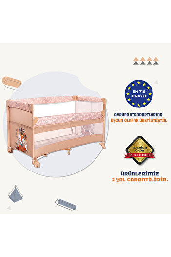 LORELLİ Lorelli Up And Down 60x120 Bebek Anne Yanı Oyun Parkı Yatak Beşik