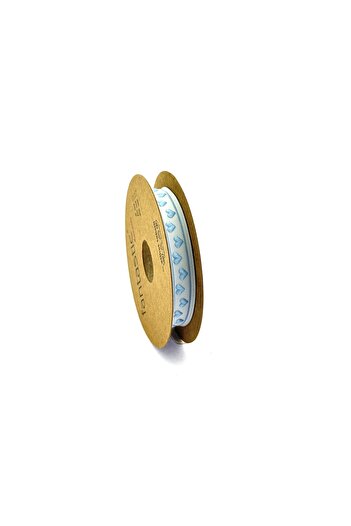 FANTASTIC KURDELE PANGĂ ȚESĂTĂ CU MODEL DE INIMĂ (11 mm LĂȚime - 10 m LUNGIME)