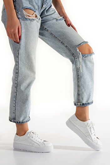PASSAGE SHOES Women's Genuine Leather Casual Sneakers 2062