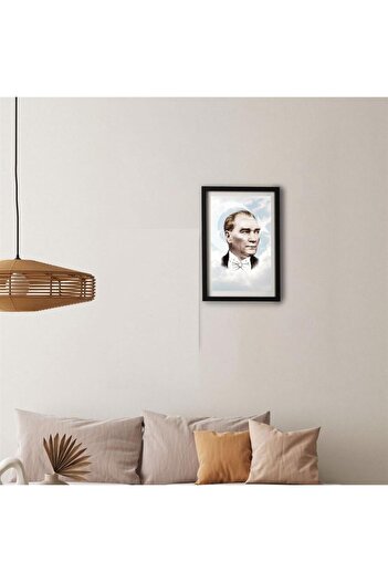 gifttime Ataturk Designed Adhesive Plug-in Frame 20x30cm