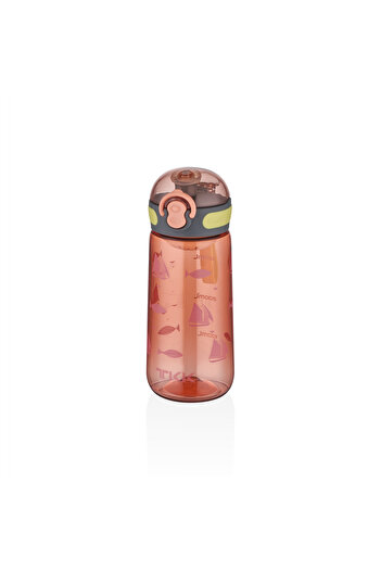 Vagonlife TKK 400ml Children's Water Bottle with Strawless Carrying Strap and Strainer