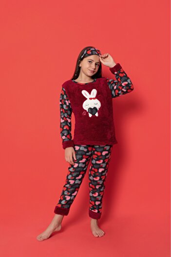 Asel Children's Fleece Pajama Set