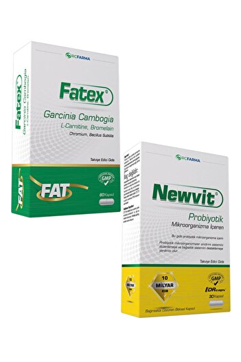 Newvit Fatex Capsule + Probiotic Capsule