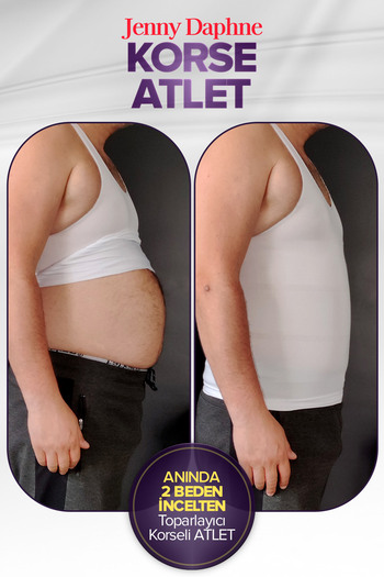 Jenny Daphne Men's Corset Athlete Waist Chest Belly Gynecomastia Toning Firming Upright Posture Helper Athlete