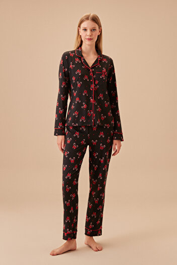 SUWEN Candy Masculine Pajama Set