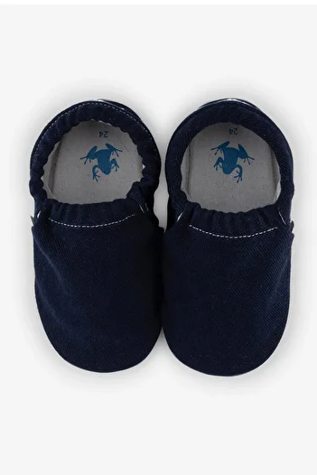 HOPFRÖG Navy Blue Barefoot Booties - Comfortable and Stylish