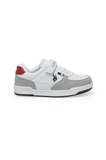 U.S. Polo Assn. US Polo AssnCline Boys' White Sneakers