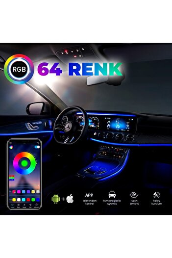 Cadence 64 Colors Ambient Lighting