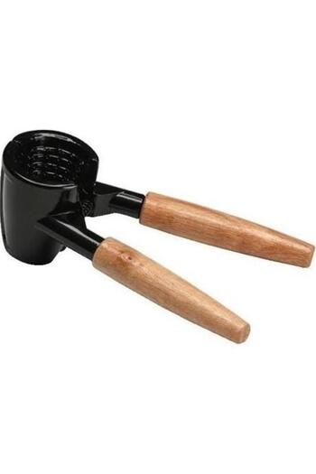 ALBETTO Wooden Handle Walnut Hazelnut Cracker