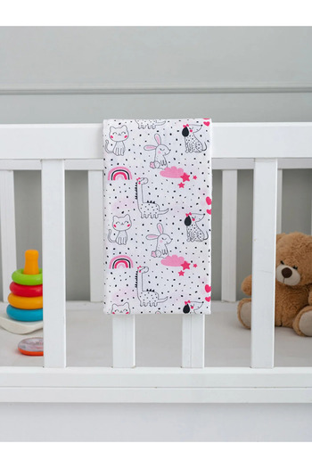 LC Waikiki LCW Baby Printed Cotton Baby Girl Muslin Cloth